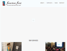 Tablet Screenshot of functionfirst.com
